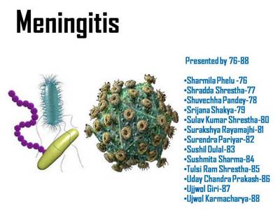 Causative agents of meningitis