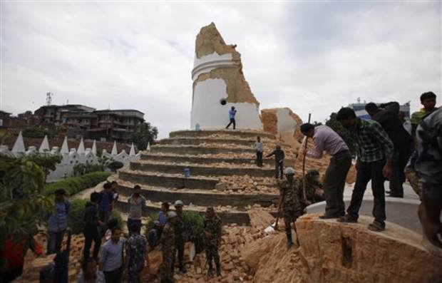 earthquake dharahara
