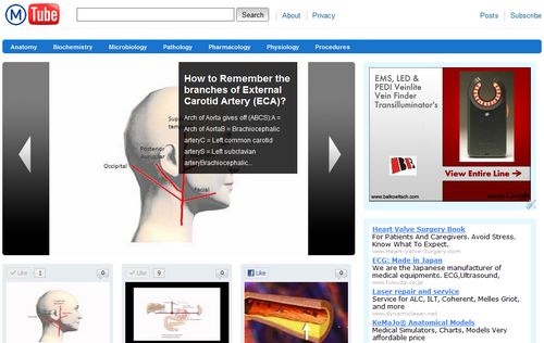 MedchromeTube: Learning Medicine via Educational Videos