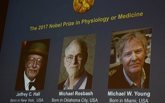 Research on circadian clocks: 3 American doctors win Nobel prize 2017